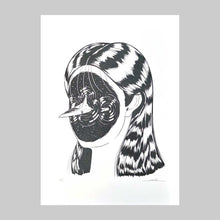 画像をギャラリービューアに読み込む, “ネオシルク版画(A3_01)” 牛木匡憲