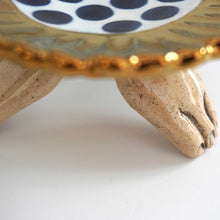 Load image into Gallery viewer, <tc>"Three legs Gold Small Plate" SANZOKU</tc>
