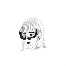 Load image into Gallery viewer, "Sticker Set Glasses" Masanori Ushiki