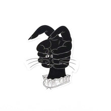 画像をギャラリービューアに読み込む, "ステッカーセット ラビット" 牛木匡憲