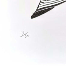 画像をギャラリービューアに読み込む, “A3ネオシルク版画(A3_07)” 牛木匡憲