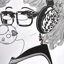 画像をギャラリービューアに読み込む, “A3ネオシルク版画(A3_07)” 牛木匡憲