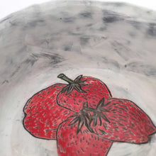 画像をギャラリービューアに読み込む, 奥山泉「いちごパーティー皿」