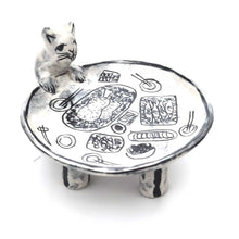 画像をギャラリービューアに読み込む, 奥山泉「ちゃぶ台猫」