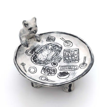 画像をギャラリービューアに読み込む, 奥山泉「ちゃぶ台猫」