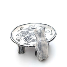 画像をギャラリービューアに読み込む, 奥山泉「ちゃぶ台猫」