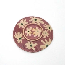 画像をギャラリービューアに読み込む, SANZOKU「自由に溶け合う花のお皿 紫」