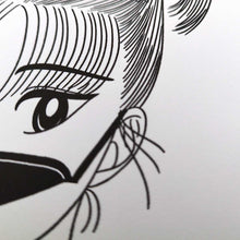 Load image into Gallery viewer, "Letterpress Printing Angel Ribbon" Masanori Ushiki