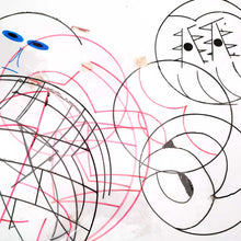画像をギャラリービューアに読み込む, “絵画「協力」下描セット” 横山裕一