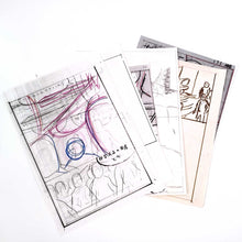 Load image into Gallery viewer, <tc>"The Room of the World Map - Original Draft Set" Yuichi Yokoyama</tc>