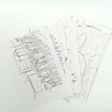 Load image into Gallery viewer, <tc>“kukikodan "Sora kaze machi Live” - Original Draft Set” Yuichi Yokoyama</tc>