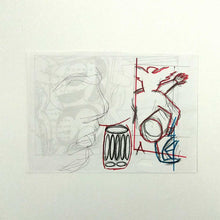 Load image into Gallery viewer, <tc>“Neo Manyo - Original draft 2-1 (set of 3)” Yuichi Yokoyama</tc>