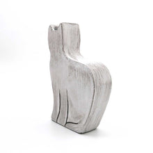 画像をギャラリービューアに読み込む, Tenko "猫花瓶 (白黒) "