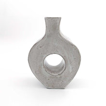 画像をギャラリービューアに読み込む, Tenko "ドーナツ・タイル花瓶 (白) "