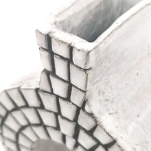 画像をギャラリービューアに読み込む, Tenko "ドーナツ・タイル花瓶 (白) "