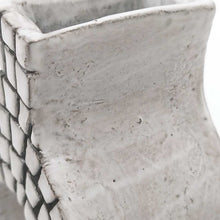 画像をギャラリービューアに読み込む, Tenko "ドーナツ・タイル花瓶 (白) "