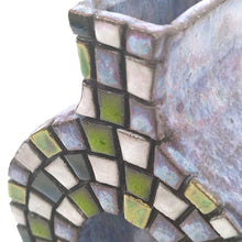 画像をギャラリービューアに読み込む, Tenko "ドーナツ・タイル花瓶 (青) "