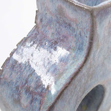 画像をギャラリービューアに読み込む, Tenko "ドーナツ・タイル花瓶 (青) "