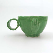 画像をギャラリービューアに読み込む, Imustan マグカップ "hand"