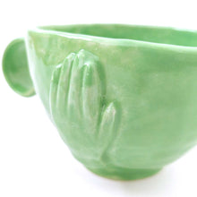 画像をギャラリービューアに読み込む, Imustan マグカップ "hand"