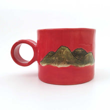 画像をギャラリービューアに読み込む, Imustan マグカップ "山/ピザ"