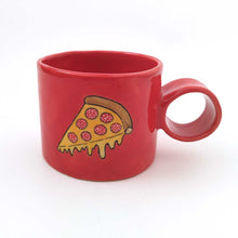 画像をギャラリービューアに読み込む, Imustan マグカップ "山/ピザ"