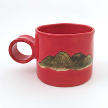 画像をギャラリービューアに読み込む, Imustan マグカップ "山/ピザ"