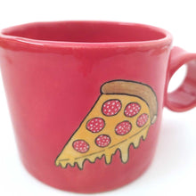 画像をギャラリービューアに読み込む, Imustan マグカップ "山/ピザ"