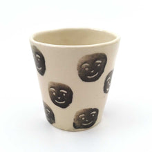 画像をギャラリービューアに読み込む, Imustan フリーカップ "かお"