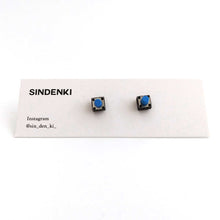 Load image into Gallery viewer, <tc>"Switch Earrings (blue)" SINDENKI</tc>