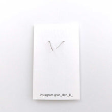 画像をギャラリービューアに読み込む, "電子基板3連ピアス(緑/シルバー)" SINDENKI