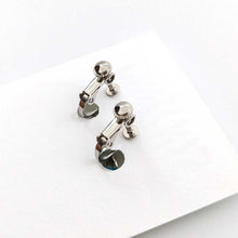 画像をギャラリービューアに読み込む, "電子基板3連イヤリング(青)" SINDENKI