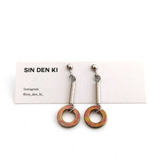 画像をギャラリービューアに読み込む, "ワッシャーイヤリング" SINDENKI