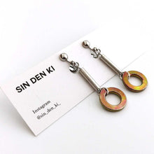 画像をギャラリービューアに読み込む, "ワッシャーイヤリング" SINDENKI