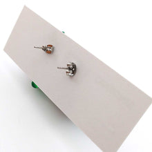 画像をギャラリービューアに読み込む, "電子部品の花瓶お花ピアス(緑)" SINDENKI