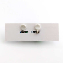 画像をギャラリービューアに読み込む, "電子部品の花瓶お花イヤリング(黒)" SINDENKI