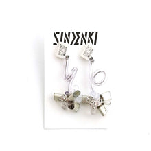 画像をギャラリービューアに読み込む, "電子部品のうねうねピアス" SINDENKI