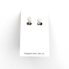 画像をギャラリービューアに読み込む, "電子部品のうねうねイヤリング" SINDENKI