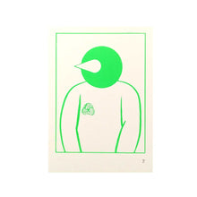 Load image into Gallery viewer, <tc>"Ok Des Paris Mini Print - Birdman (Green)" Yuichi Yokoyama</tc>