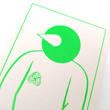 Load image into Gallery viewer, <tc>"Ok Des Paris Mini Print - Birdman (Green)" Yuichi Yokoyama</tc>