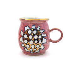 画像をギャラリービューアに読み込む, SANZOKU「花カップBig(溶ける釉薬カラー)ラズベリー」