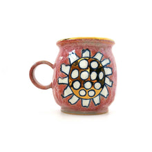 画像をギャラリービューアに読み込む, SANZOKU「花カップBig(溶ける釉薬カラー)ラズベリー」