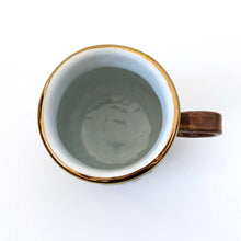 画像をギャラリービューアに読み込む, SANZOKU「花カップBig(溶ける釉薬カラー)ダークモカ」