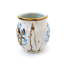 画像をギャラリービューアに読み込む, SANZOKU「花カップBig(溶ける釉薬カラー)ホワイトモカ」