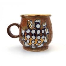 画像をギャラリービューアに読み込む, SANZOKU「花カップ(溶ける釉薬カラー)ダークモカ」