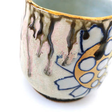 画像をギャラリービューアに読み込む, SANZOKU「花カップ(溶ける釉薬カラー)オリジナル」
