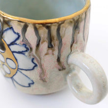 画像をギャラリービューアに読み込む, SANZOKU「花カップ(溶ける釉薬カラー)オリジナル」