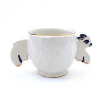 画像をギャラリービューアに読み込む, SANZOKU「動物カップ(卯さぎ)」