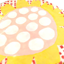 画像をギャラリービューアに読み込む, SANZOKU「お花のお皿(赤)」