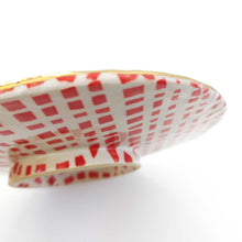 画像をギャラリービューアに読み込む, SANZOKU「お花のお皿(赤)」